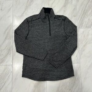 Lululemon men's striped half zip